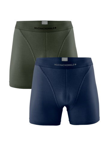 Muchachomalo Herren Boxershorts – 2 Stück – Herren Unterhosen