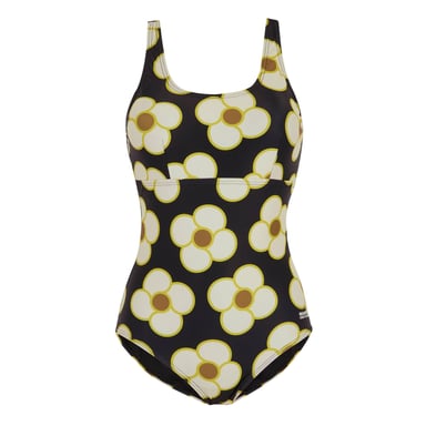 Regatta - "Orla Kiely" Badeanzug für Damen (Schwarz)