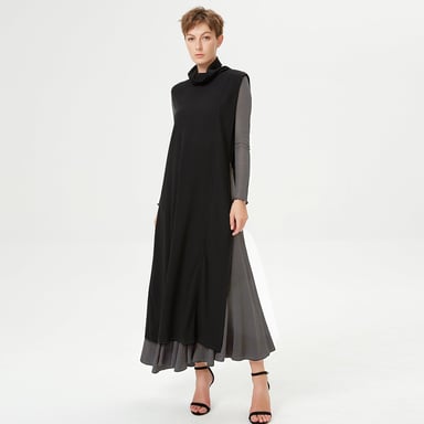 Leichter asymmetrischer Poncho