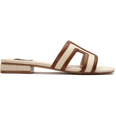 V.gan Vegane Bok Slide Sandalen