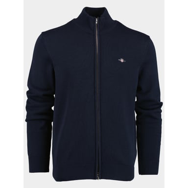 Gant Casual Cotton Zip Strickjacke