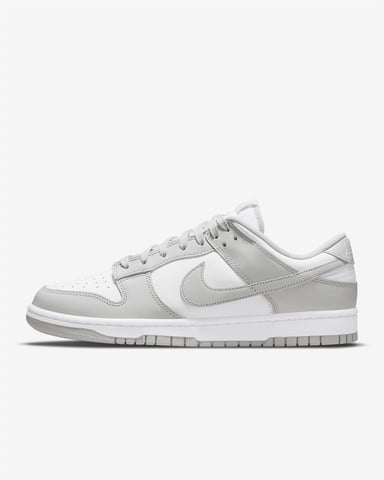 Nike Dunk Low Retro Turnschuhe Weiß/Grauer Nebel