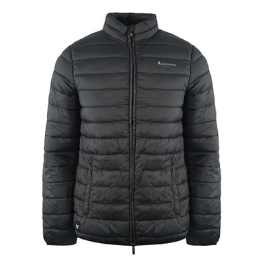 Aquascutum Herren Logo Steppjacke (Schwarz)