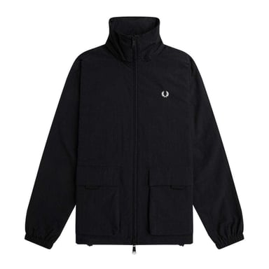 Fred Perry - Jacke für Herren, Aufgesetzte Tasche (Schwarz)