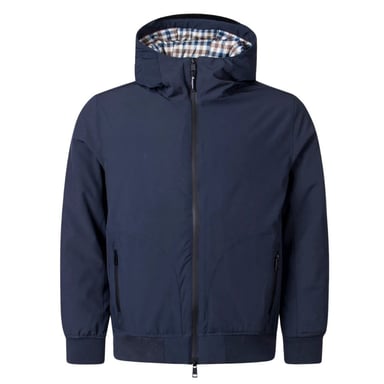 Aquascutum Herren Active Kapuzenjacke (Marineblau)