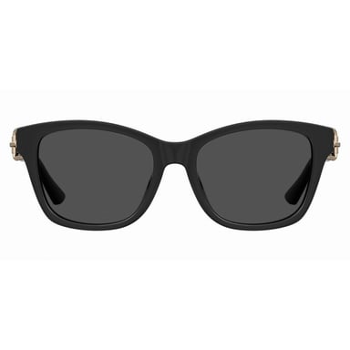 Moschino - Sonnenbrille für Herren/Damen Unisex, mit Schnalle (Schwarz)