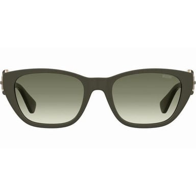 Moschino - Schnalle-Sonnenbrille für Damen (Braun)