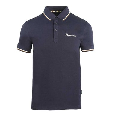 Aquascutum - Poloshirt für Herren/Damen Unisex (Marine)