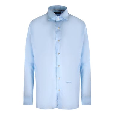 Aquascutum - Hemd für Herren, Langärmlig (Hellblau)