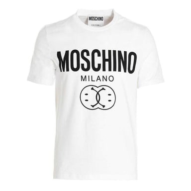 Moschino - T-Shirt für Herren/Damen Unisex (Weiß)