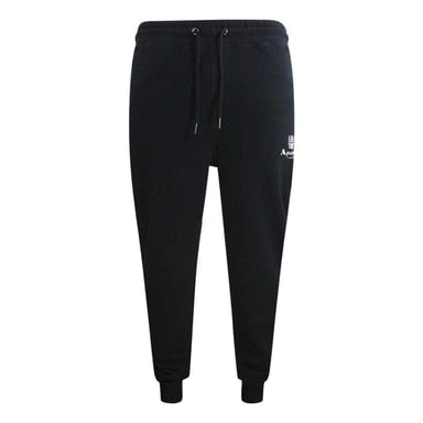 Aquascutum Herren Aktive Basic Gerippte Jogginghosen (Marineblau)