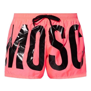 Moschino - Badeshorts für Herren, Polyester (Leuchtend Rosa)
