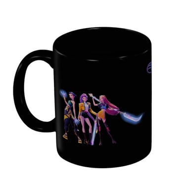 K-Pop Dämonenjäger Huntr/X Becher (Schwarz)