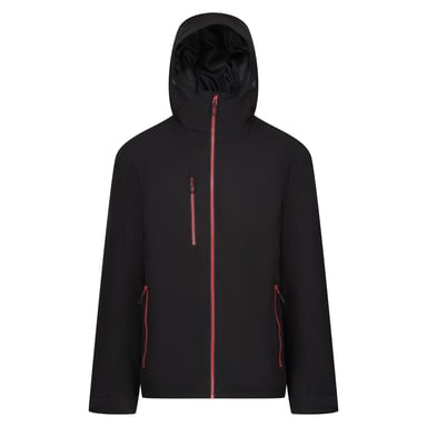 Regatta - "Navigate" Jacke, wasserfest für Herren (Schwarz/Rot)