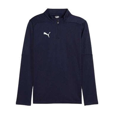 Puma Kinder Viertelzip Trainingsoberteil (Marineblau)