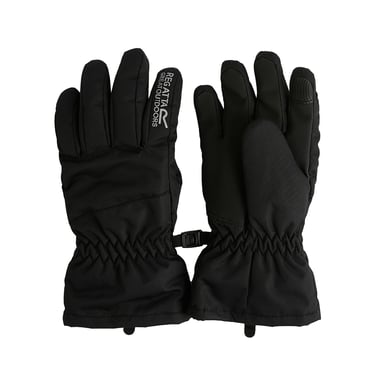 Regatta Kinder Arlie Wasserfeste Handschuhe (Schwarz)
