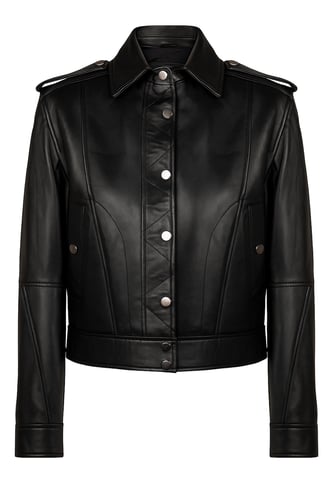 Lederjacke Kurze / Crop Lederjacke