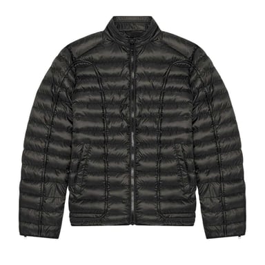 Diesel Unisex Erwachsene Steppjacke (Schwarz)