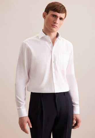 Business Hemd Herren Weiß