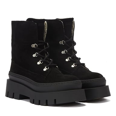 Bronx Evi - Ann Lace Up Wildleder Damenstiefel