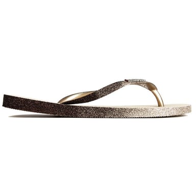 Sandales fines scintillantes Havaianas