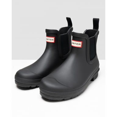Hunter Original Chelsea Gummistiefel Für Damen In Schwarz