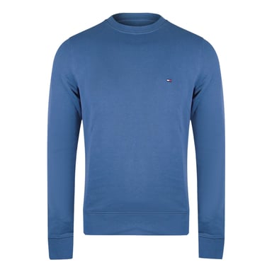 Tommy Hilfiger - Sweatshirt Mit Rundhalsausschnitt In Verblasstem Indigoblau