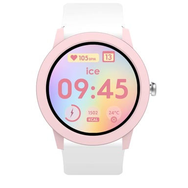 Ice Watch Ice Smart Junior Rd 3.0 - Pink - White Weiß Mädchen Armbanduhr 025248 -