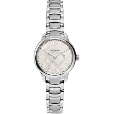 Burberry BU10108 Klassische Damenuhr mit 32-mm-Edelstahlgehäuse