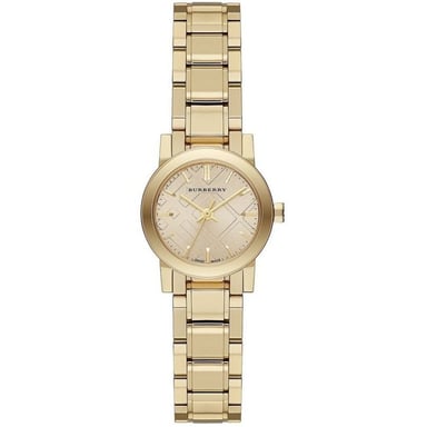 Burberry Ladies City Gold Watch BU9227 - Eleganter 26mm Zeitmesser