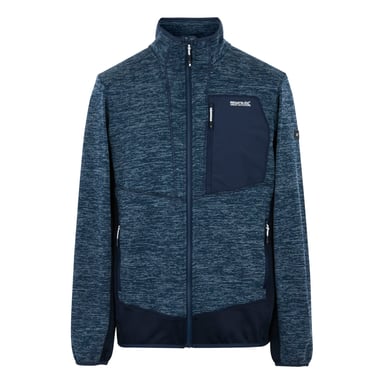 Regatta - "Baslinn" Fleecejacke für Herren (Dunkel-Jeansblau/Marine meliert)
