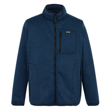 Regatta - "Barlee" Fleecejacke für Herren, Durchgehender Reißverschluss, meliert (Marine)