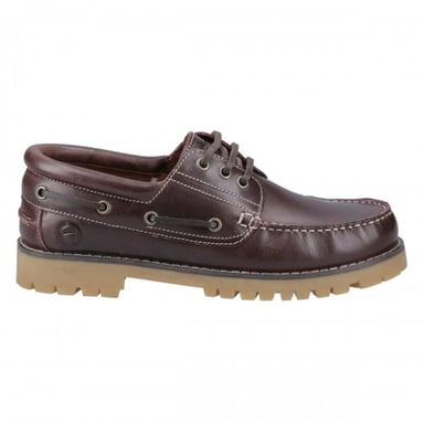 Cotswold Herren Inglecote Leder Bootsschuhe (Braun)