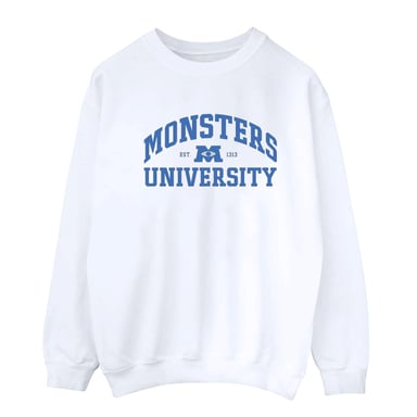 Disney - "Monsters University" Sweatshirt für Herren (Weiß)