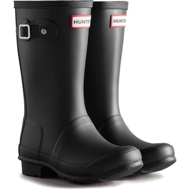 Hunter Junior Originals Gummistiefel Kinder Schwarz