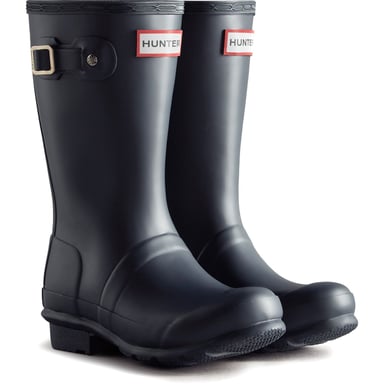 Hunter Junior Originals Gummistiefel Kinder Hunter Marineblau Wellington-Stiefel