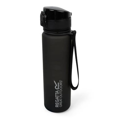 Regatta Great Outdoors Tritan Trinkflasche 0,6 l (Schwarz)