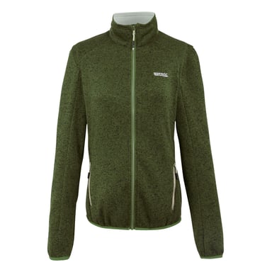 Regatta - "Newhill II" Fleecejacke Durchgehender Reißverschluss für Damen (Nephrit Grün/Helles Vanillegelb)