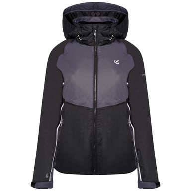 Regatta Womens/Ladies Radiate II Wasserdichte Skijacke (Schwarz/Ebony Grey)