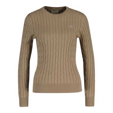 Gant Stretch Cotton Cable C-Neck Strickpullover