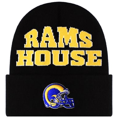 Mitchell & Ness NFL Los Angeles Rams Origins Knit Beanie
