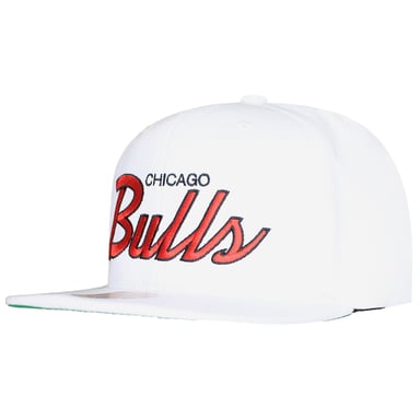 Mitchell & Ness NBA Chicago Bulls Heritage Schriftzug Cap