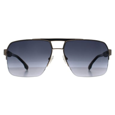 Hugo Boss Square Herren Gold Dunkelgrau Farbverlauf BOSS 1767/S