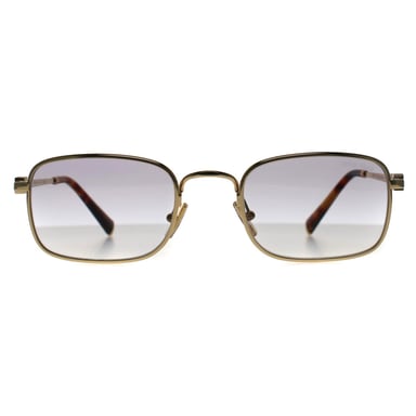Miu Miu Rectangle Womens Gold Dunkelgrau bis Klar Farbverlauf MU53AS