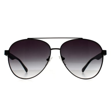 Kenneth Cole Reaction Aviator Unisex glänzend Gunmetal Rauch Gradient KC1394