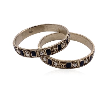 Chanel Metallarmband CC