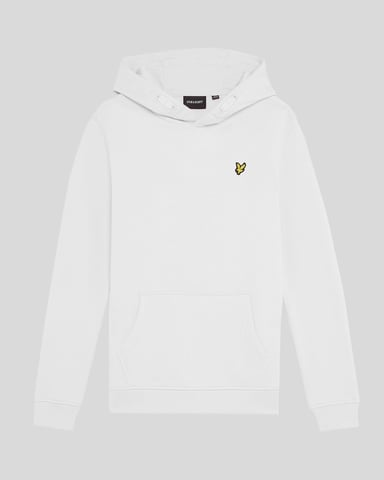 Lyle & Scott Jungen Loopback-Baumwoll-Hoodie - Weiß