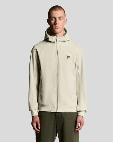 Lyle & Scott Fleecegefütterte Softshelljacke - Grau