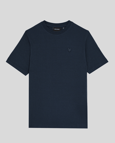 Lyle & Scott Leinen-T-Shirt für Jungen – Marineblau