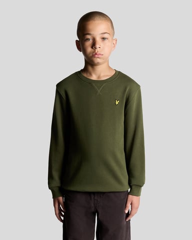 Lyle & Scott Jungen Classic Rundhals Sweatshirt - Grün